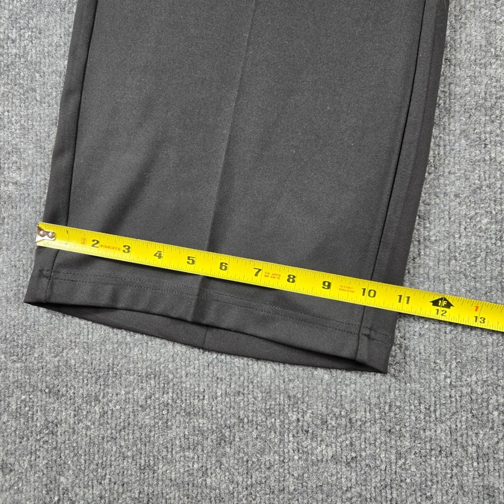 Joes & CO. Wide Leg Tie Waist Pants Womens L Black Stretch Trousers - Picture 13 of 13